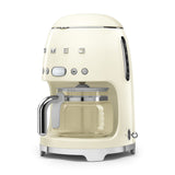 Smeg 50's Style Drip Filter Coffee Machine In Cream