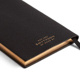 Smythson 2027 Panama Weekly Diary with Pocket In Black