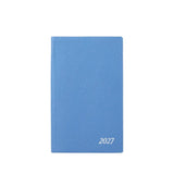 Smythson 2027 Panama Weekly Diary With Pocket In Nile Blue