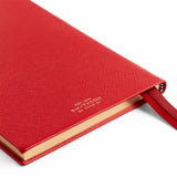 Smythson 2027 Soho Weekly Diary In Panama, Red