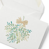Smythson Mistletoe Christmas Gift Card Set (Pack of 10)