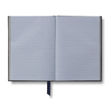 Smythson Soho Notebook in Panama In Navy