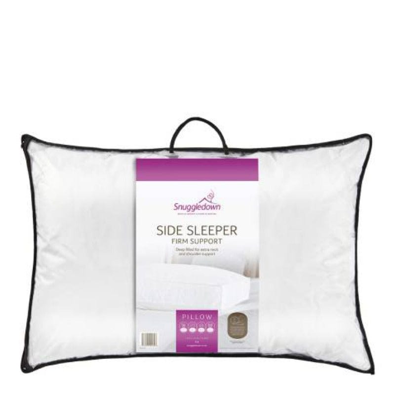Snuggledown Luxurious Hotel Medium Support Back Sleeper Pillow, Pack