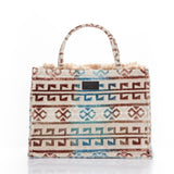 Sorena Ithaki Tote Bag in Cream