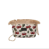 Sorena Samiopoula Cherry Clutch