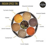Spice Kitchen Indian Spice Tin With 9 Spices