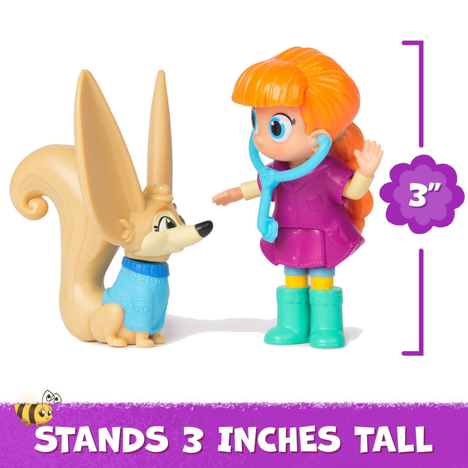 Spin Master Vida The Vet Puppe – 33 Cm, Mit Tierarzthemd & Stethoskop | Spielzeug Für Mädchen Ab 3 Jahren