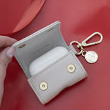 Stackers Airpod Case Holder In Taupe