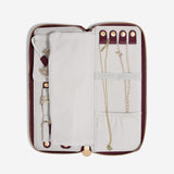 Stackers Jewellery Roll In Burgundy