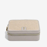 Stackers Luxury Travel Jewellery Box In Taupe