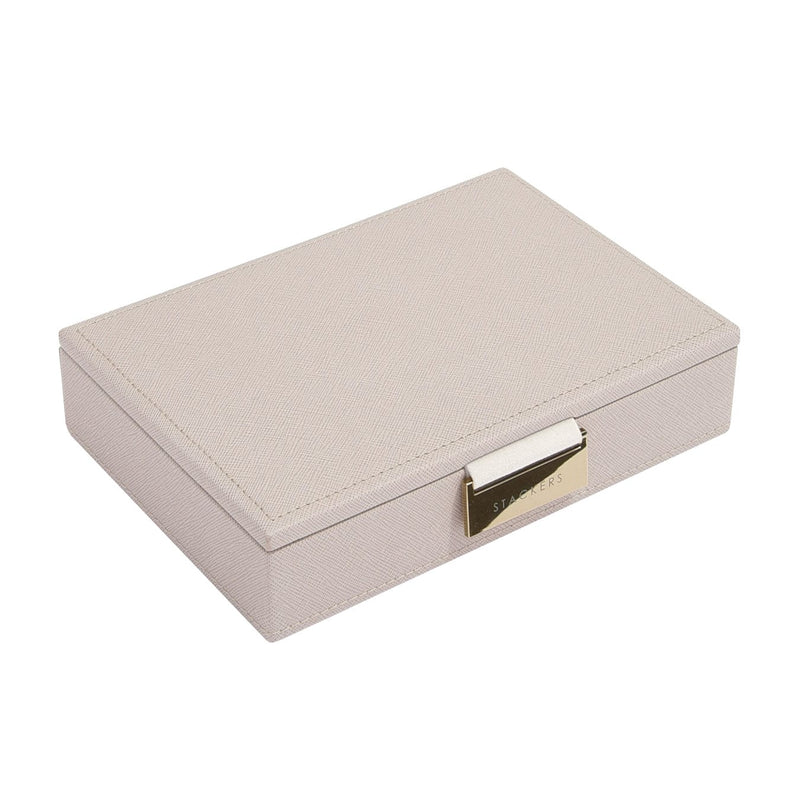 Stackers Mini Jewellery Box Lid Grey