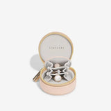 Stackers Oyster Travel Jewellery Box In Blush Pink