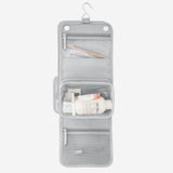 Stackers Small Hanging Washbag In Pebble Grey