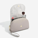Stackers Wraparound Makeup Bag In Taupe