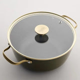Stellar Cast Light 24cm Casserole In Olive