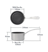 Stellar Eclipse 14cm Non-Stick Milk Pan 1L