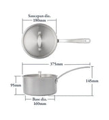 Stellar Eclipse 18cm Saucepan, 2L