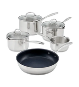 Stellar Profile 5-Piece Draining Saucepan Set