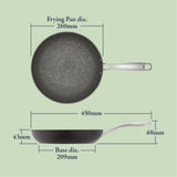 Stellar Rocktanium, 26cm Frying Pan, Non-Stick