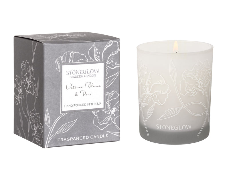 Stoneglow Day Flower Vetiver Blanc & Pear Candle