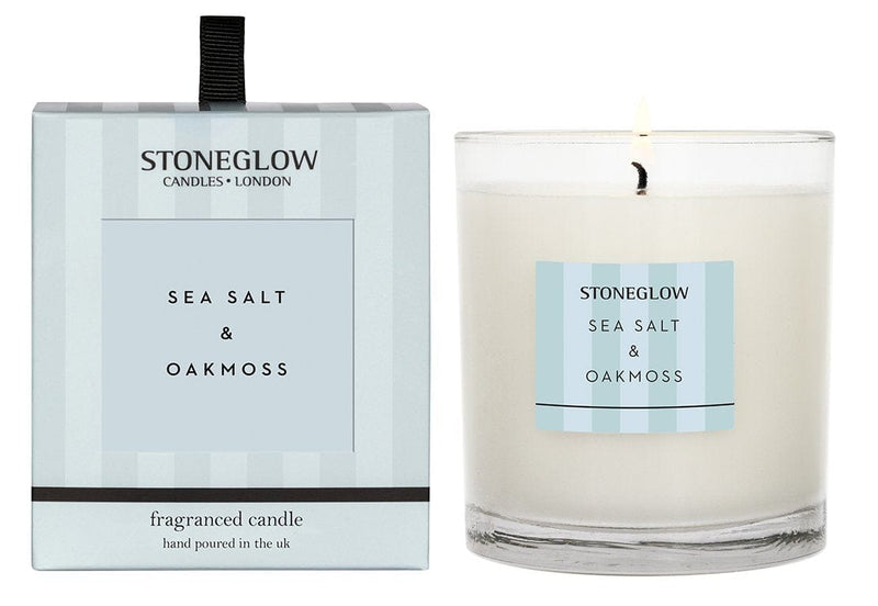 Stoneglow Modern Classics Sea Salt Oak Moss Candle