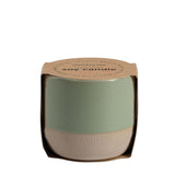 Stoneglow Elements Earth Green Apple & Lime Scented Soy Wax Ceramic Candle