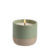 Stoneglow Elements Earth Green Apple & Lime Scented Soy Wax Ceramic Candle