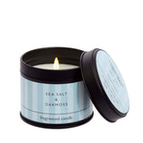 Stoneglow Modern Classics Scented Candle Tin Sea Salt & Oakmoss