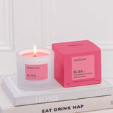 Stoneglow Affirmations Bliss Fresh Fig & Vanilla Scented Candle Tumbler