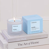 Stoneglow Affirmations Hope Rock Salt & Citrus Scented Candle Tumbler