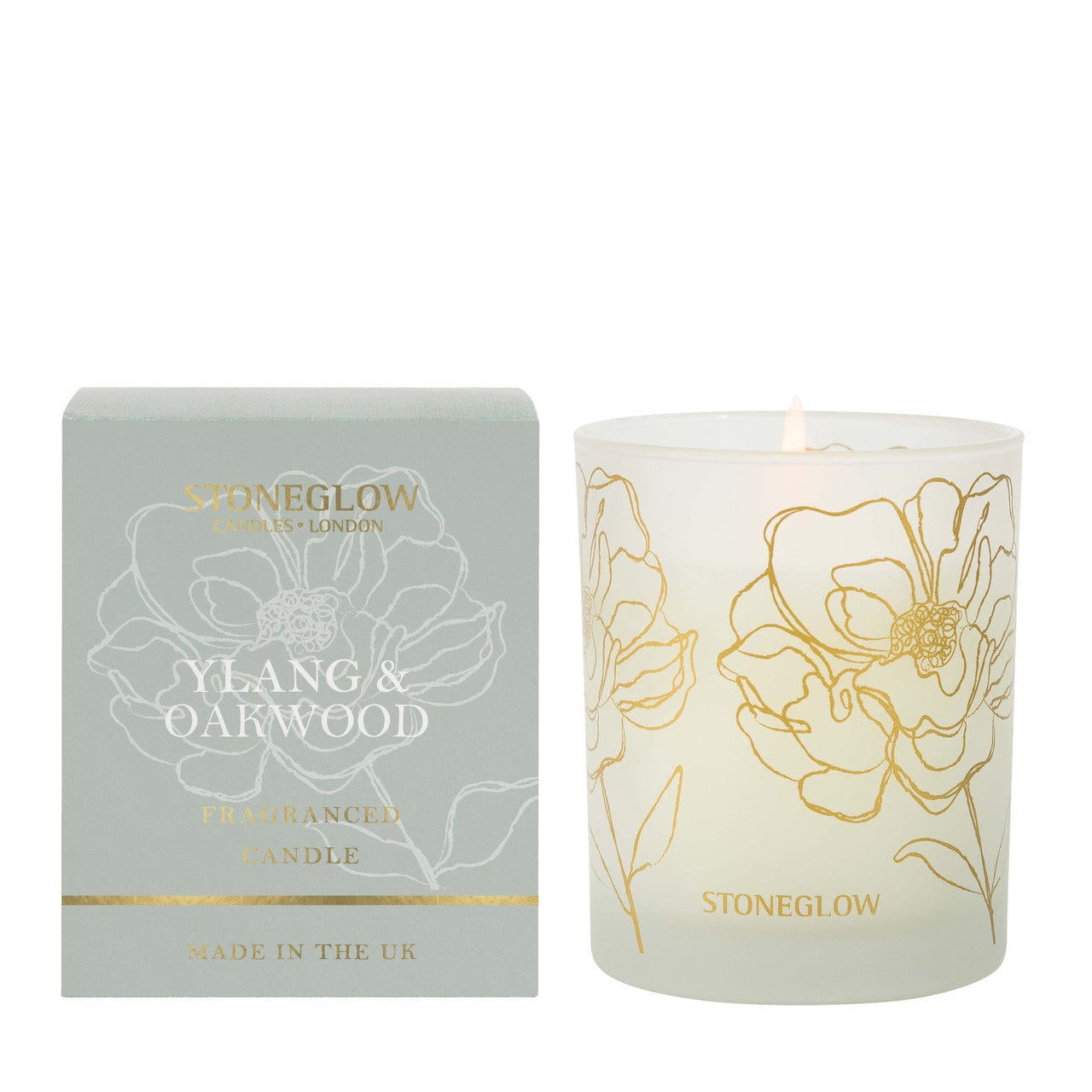 Stoneglow Day Flower - Ylang & Oakwood - Scented Candle