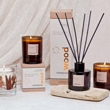Stoneglow Elements - Wood - Palo Santo & Amber - Reed Diffuser