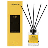 Stoneglow Explorer Ibiza Rock & Rose Scented Reed Diffuser, 150ml