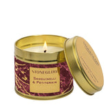 Stoneglow Luna Scented Candle Tin Sanguinelli & Petitgrain