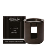 Stoneglow Modern Classics Ceramic Wax Melter Black
