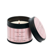 Stoneglow Modern Classics Scented Candle Tin Pink Peony & Gardenia