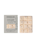Stoneglow The Walled Garden Cotton Flower Rose Jasmine Lily Scented Botanical Soy Wax Melt Snap Bar