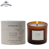 Stoneglow The Walled Garden Cotton Flower Scented Natural Wax Candle