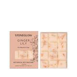 Stoneglow The Walled Garden Ginger Lily Magnolia Scented Botanical Soy Wax Melt Snap Bar