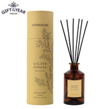 Stoneglow The Walled Garden Golden Mimosa Scented Reed Diffuser, 160ml