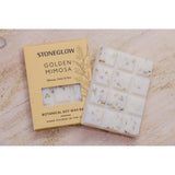 Stoneglow The Walled Garden Golden Mimosa Violet Rose Scented Botanical Soy Wax Melt Snap Bar