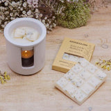 Stoneglow The Walled Garden Golden Mimosa Violet Rose Scented Botanical Soy Wax Melt Snap Bar