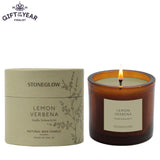 Stoneglow The Walled Garden Lemon Verbena Scented Natural Wax Candle 200g