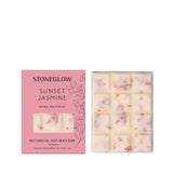 Stoneglow The Walled Garden Sunset Jasmine Rose Neroli Scented Botanical Soy Wax Melt Snap Bar