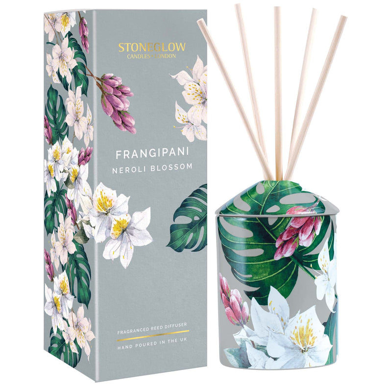 Stoneglow Urban Botanics Frangipani Neroli Blossom Reed Diffuser