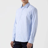Sunspel Casual Shirt Light Blue Oxford