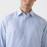 Sunspel Casual Shirt Light Blue Oxford