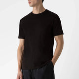 Sunspel Classic Crew Neck T-Shirt in Coffee