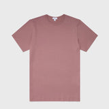 Sunspel Classic Crew Neck T‑shirt in Vintage Pink