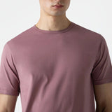 Sunspel Classic Crew Neck T‑shirt in Vintage Pink